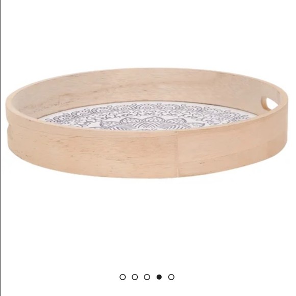 Williamson Home Solid Wood Tray - Set of 2 - Picture 5 of 6